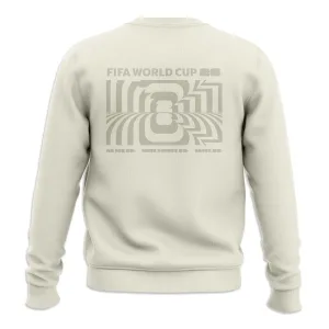 Alternative view of 2026 World Cup Amplified Cream Crew Sweatshirt - Unisex