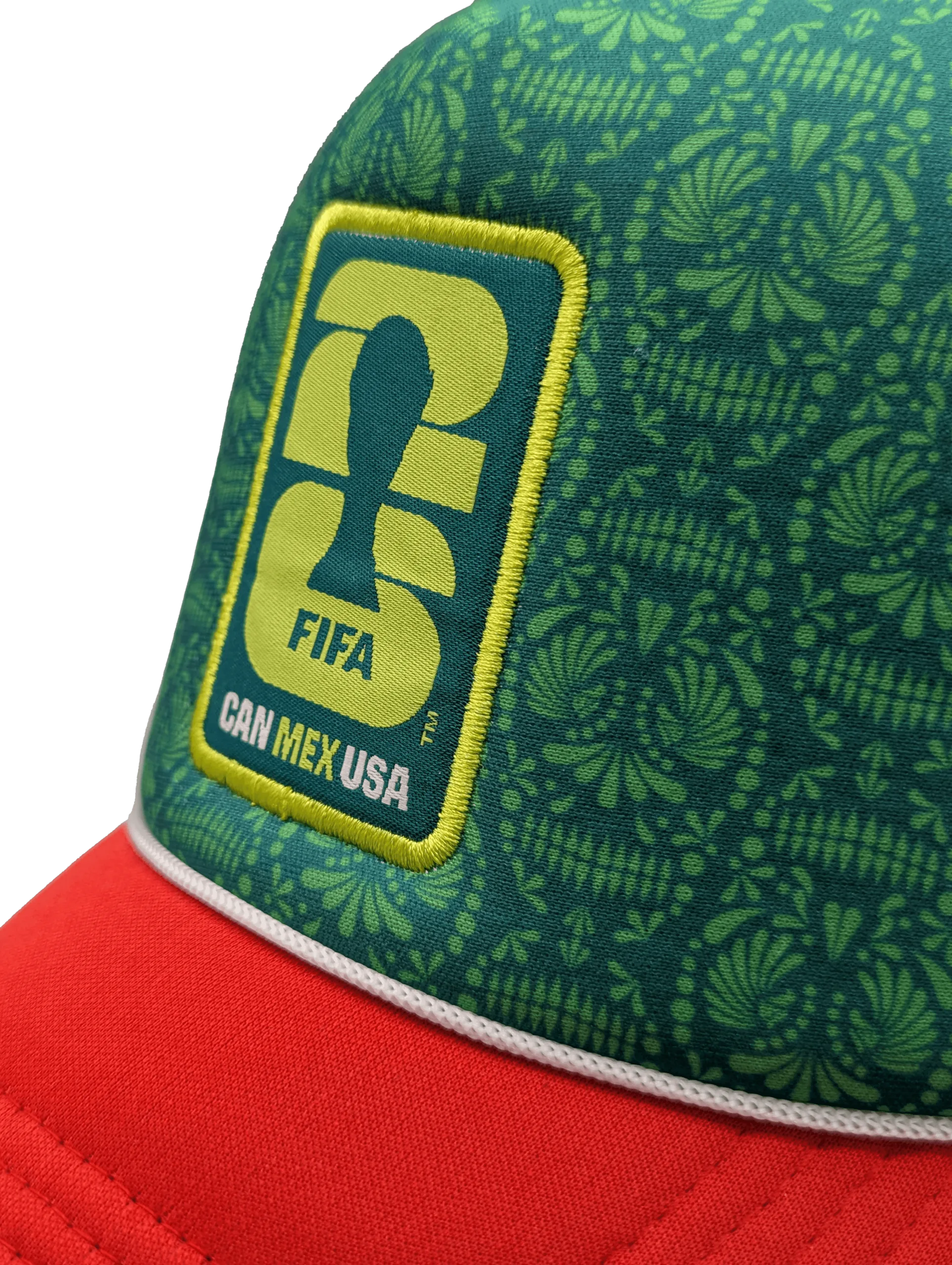 2026 World Cup Emblem Mexico Foam Trucker Hat - Image 3