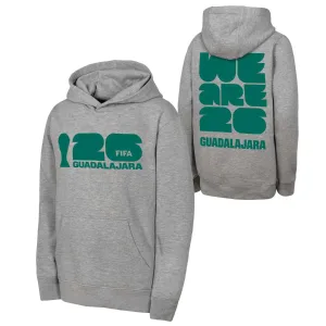 Alternative view of 2026 World Cup Guadalajara Grey Hoodie - Unisex