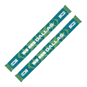 Alternative view of 2026 World Cup Host City Dallas Scarf