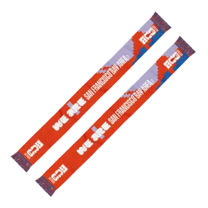 Alternative view of 2026 World Cup Host City San Francisco Bay Area Scarf