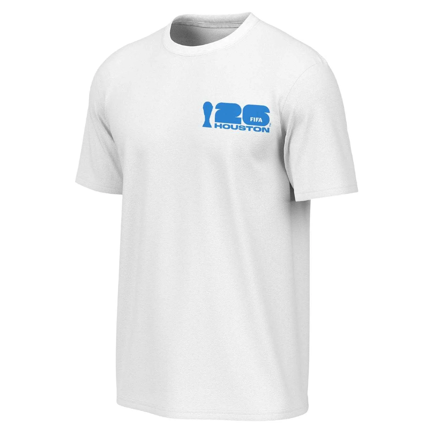 2026 World Cup Houston Poster White T-Shirt - Unisex - Image 3