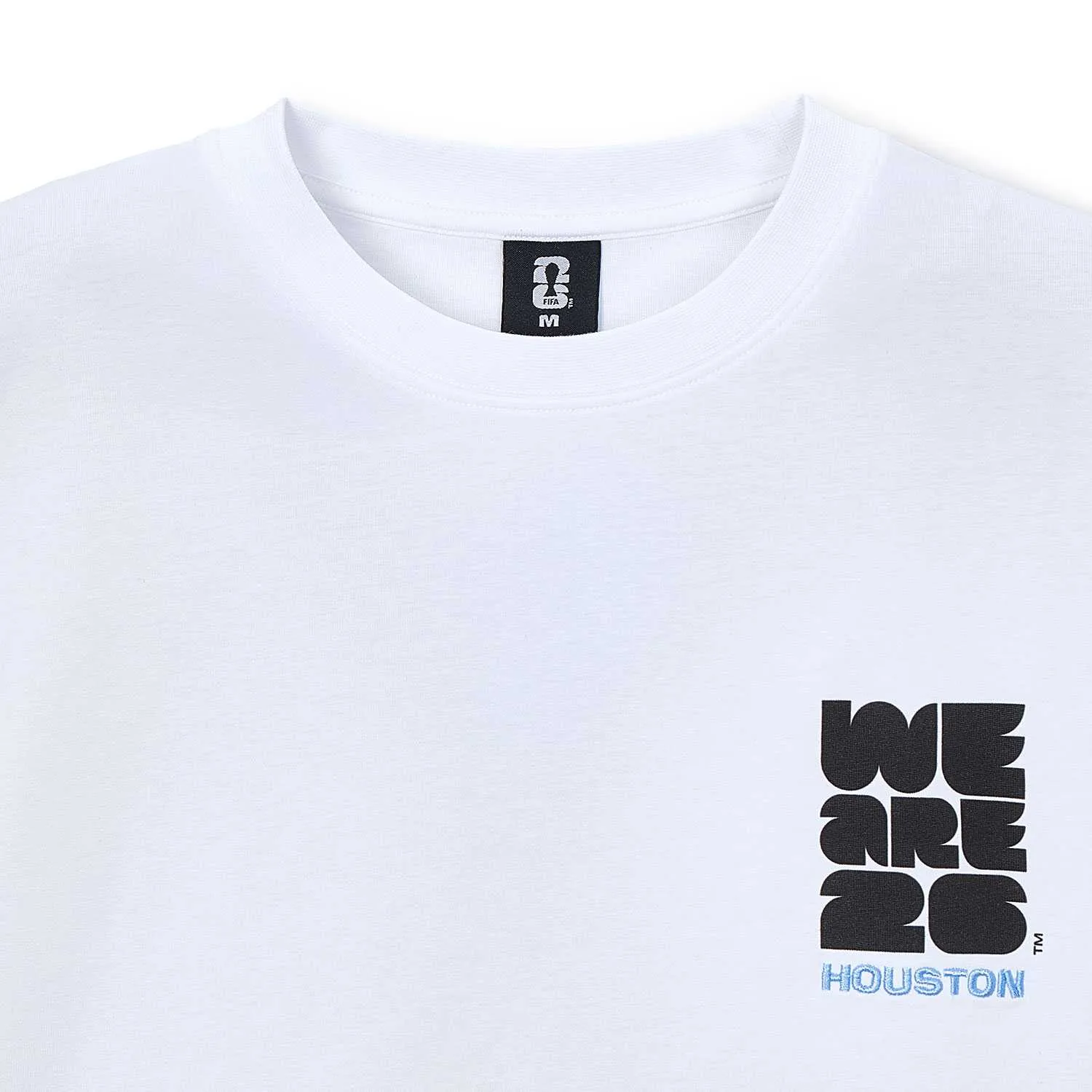 2026 World Cup Houston White T-Shirt - Unisex - Image 2
