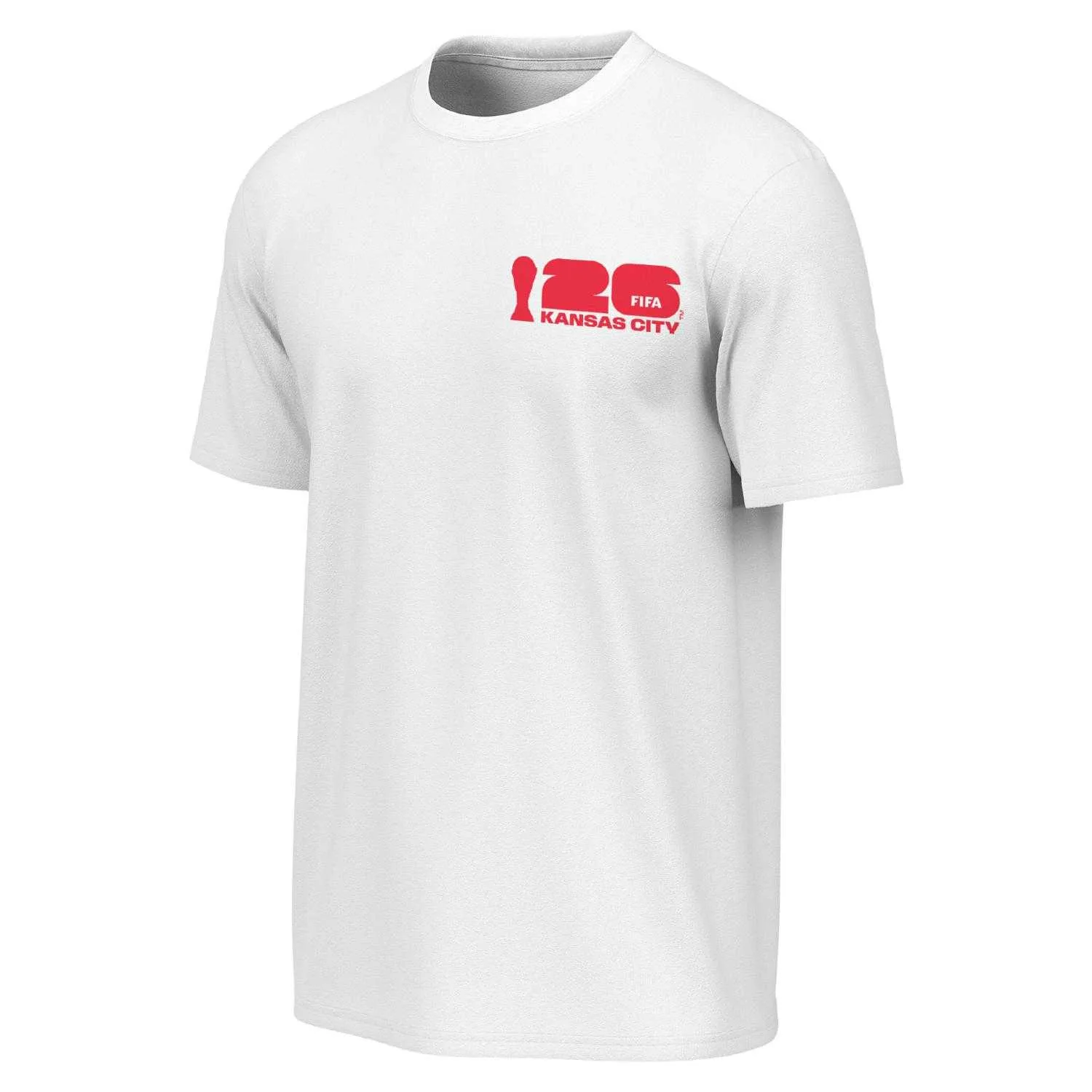 2026 World Cup Kansas City Poster White T-Shirt - Unisex - Image 3