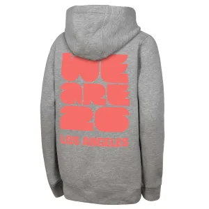 Alternative view of 2026 World Cup Los Angeles Grey Hoodie - Unisex