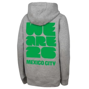 Alternative view of 2026 World Cup Mexico City Grey Hoodie - Unisex