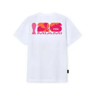 Alternative view of 2026 World Cup Miami White T-Shirt - Unisex