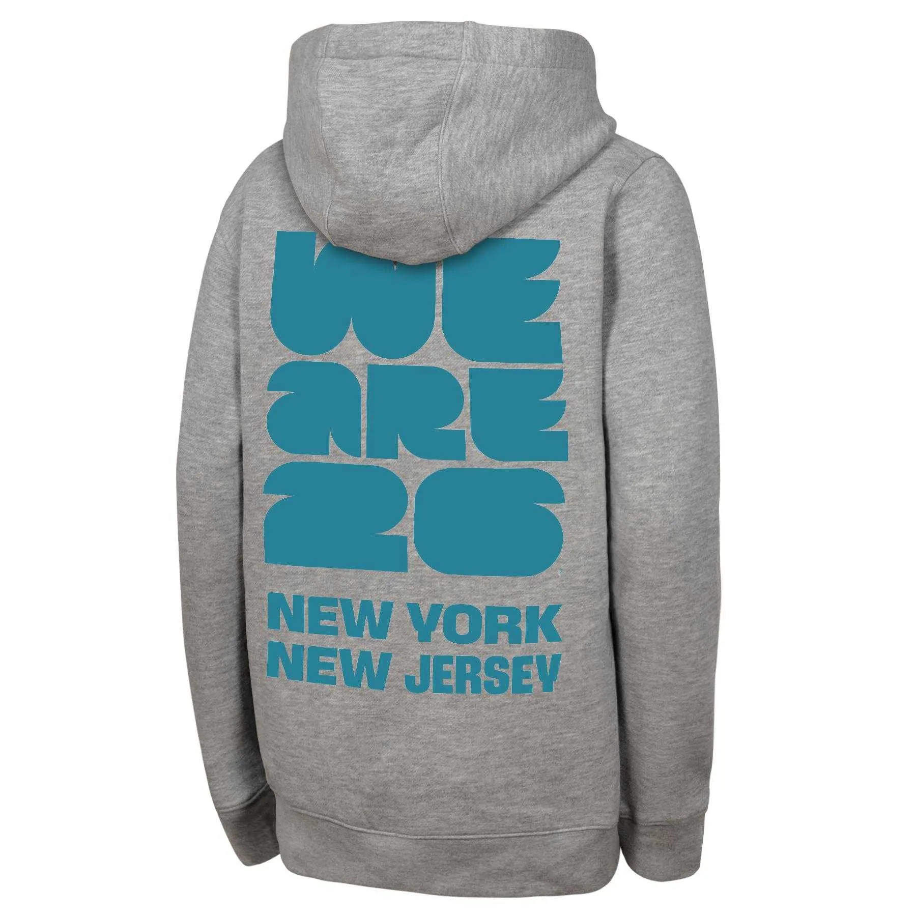 2026 World Cup New York New Jersey Grey Hoodie - Unisex - Image 2
