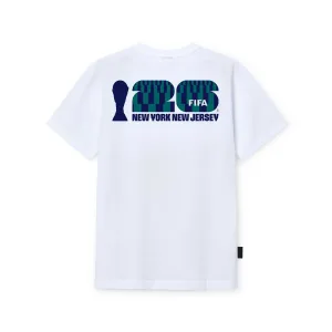 Alternative view of 2026 World Cup New York New Jersey White T-Shirt - Unisex
