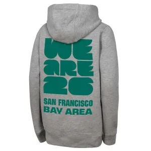 Alternative view of 2026 World Cup San Francisco Bay Area Grey Hoodie - Unisex