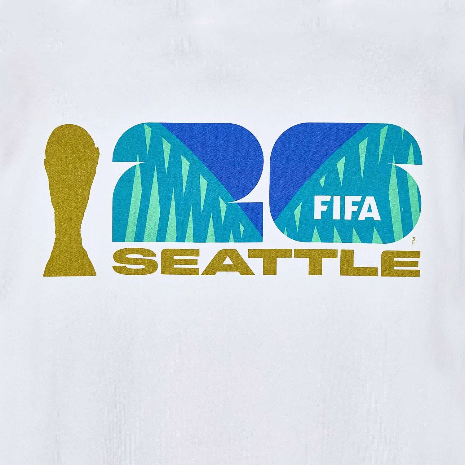 2026 World Cup Seattle White T-Shirt - Unisex - Image 5