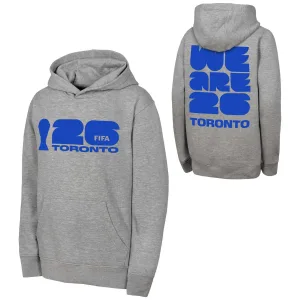 Alternative view of 2026 World Cup Toronto Grey Hoodie - Unisex