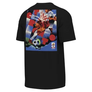 Alternative view of 2026 World Cup Toronto Poster Black T-Shirt [Fre] - Unisex