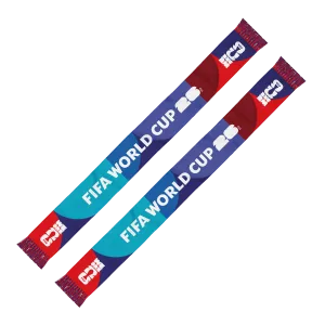Alternative view of 2026 World Cup Tournament Colors Scarf