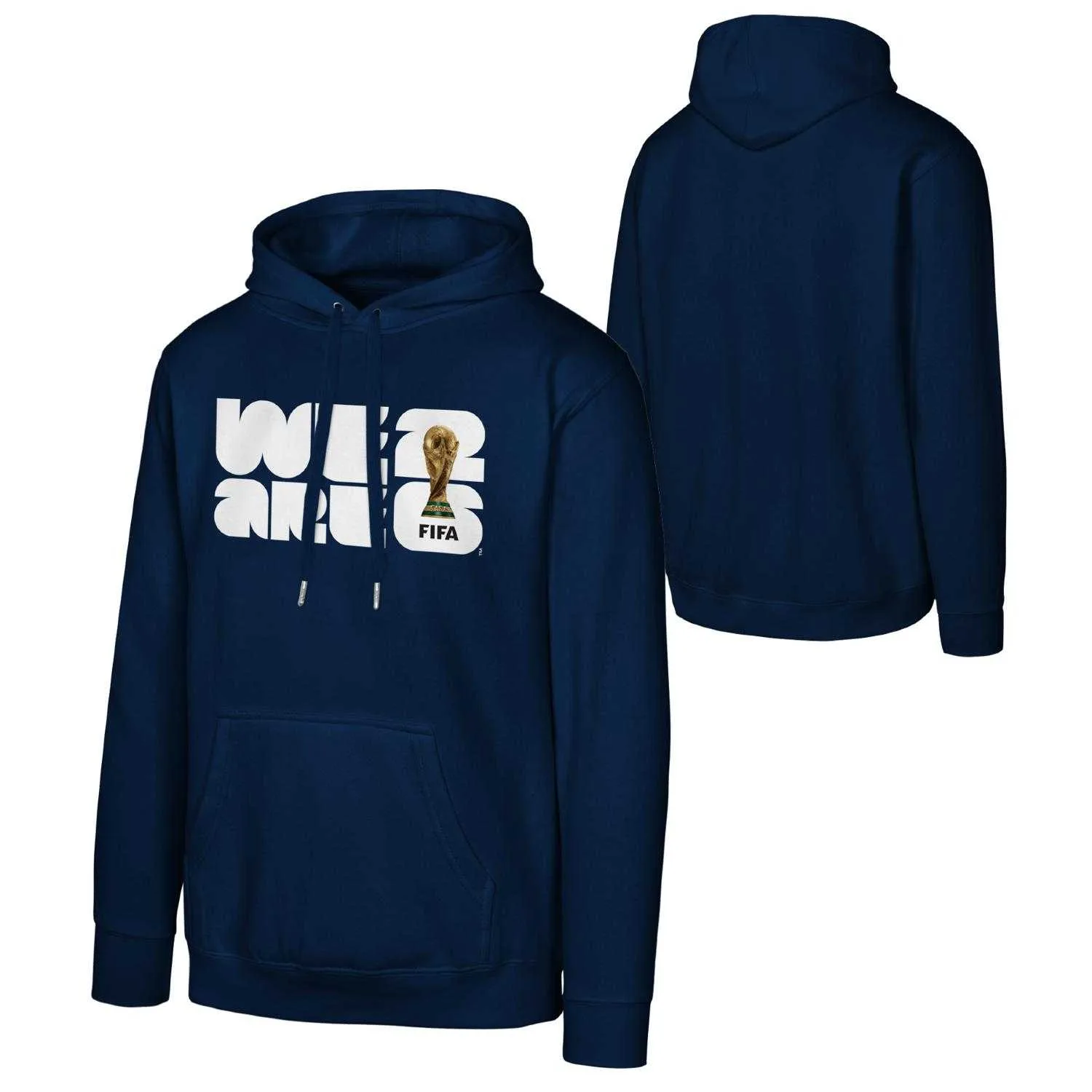 2026 World Cup We Are 26 Emblem Navy Hoodie - Unisex - Image 2