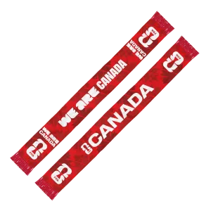 Alternative view of 2026 World Cup We Are Canada Scarf