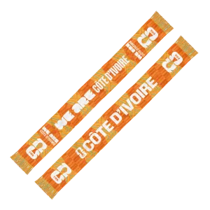Alternative view of 2026 World Cup We Are Côte D'Ivoire Scarf