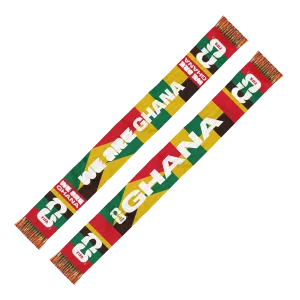 Alternative view of 2026 World Cup We Are Ghana Scarf