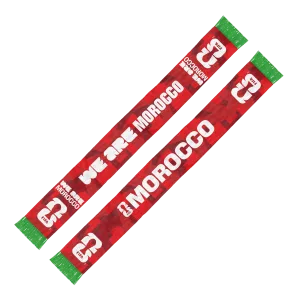 Alternative view of 2026 World Cup We Are Morocco Scarf