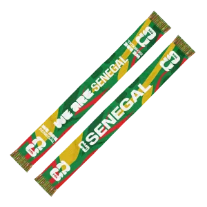 Alternative view of 2026 World Cup We Are Senegal Scarf