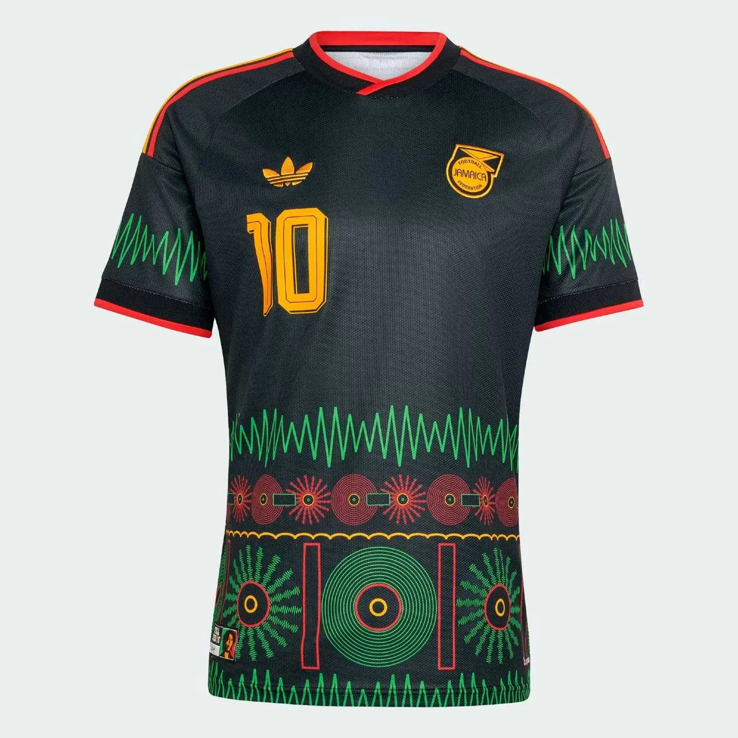 Adidas Jamaica 26 Away Marley 10 Jersey - Image 4