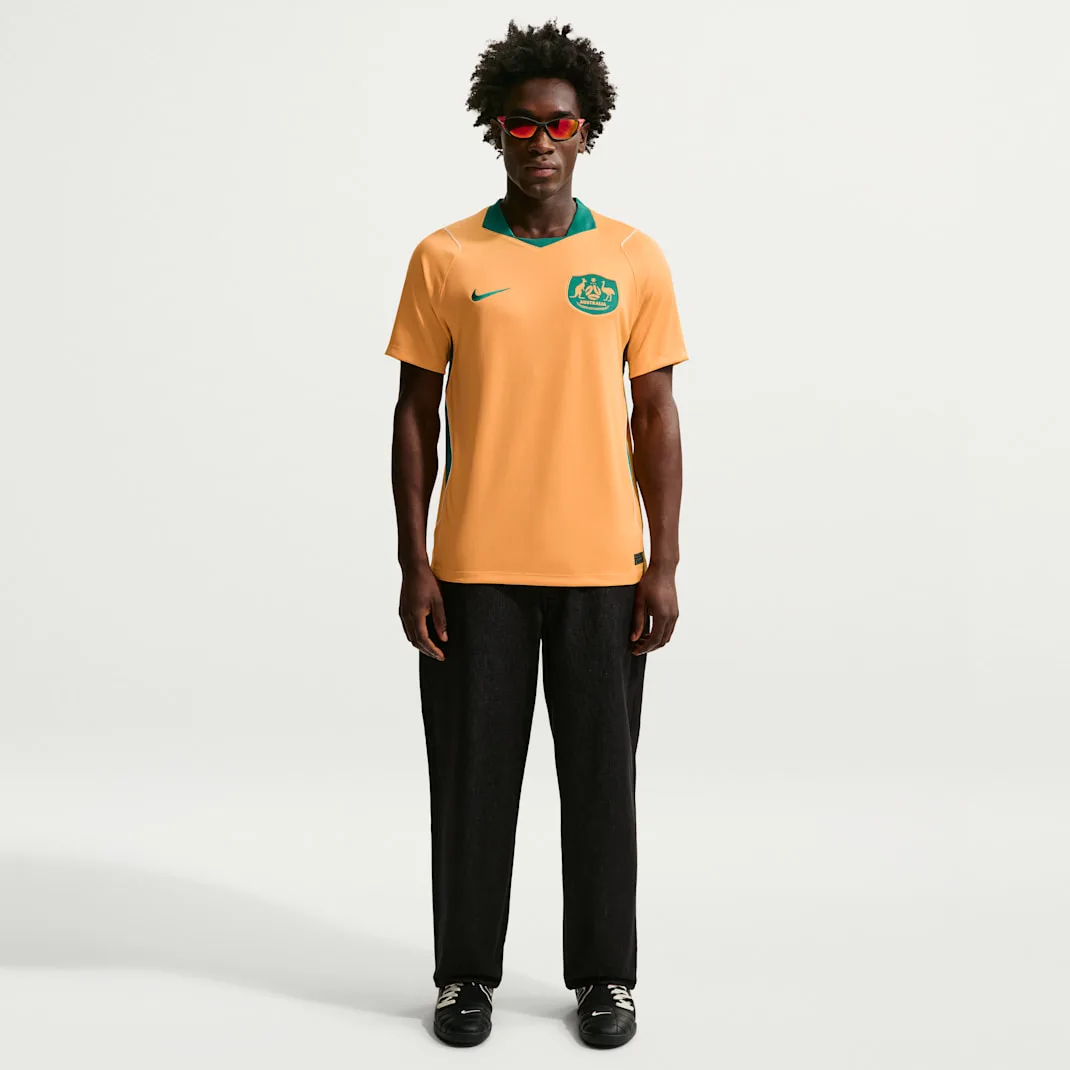 Australia 2026 Stadium Home Men's Nike Dri-FIT Soccer Jersey - Image 2