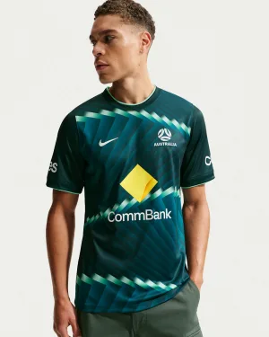 Outstandingly Latest Australia 2026 Men's Nike Dri-FIT Official Soccer Jersey - Official Team Apparel