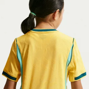 Alternative view of Brazil 2026 Match Home Big Kids' Nike Aero-FIT Soccer Authentic Jersey