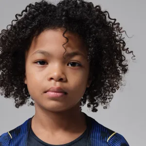 Alternative view of Brazil 2026 Stadium Away Little Kids' Jordan Soccer Replica 3-Piece Kit