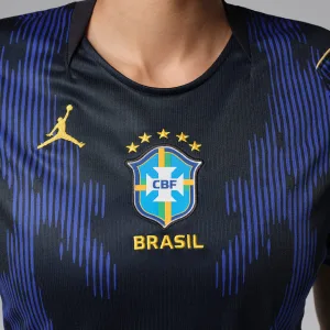 Alternative view of Brazil 2026 Stadium Away Women's Jordan Dri-FIT Soccer Replica Jersey