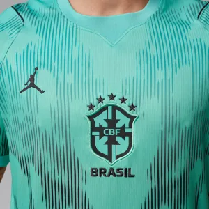 Alternative view of Brazil 2026 Stadium Goalkeeper Men's Jordan Dri-FIT Soccer Short-Sleeve Replica Jersey