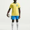 Superbly Authentic Brazil 2026 Men's Nike Aero-FIT Authentic Soccer Jersey - High-Performance Sports Wear