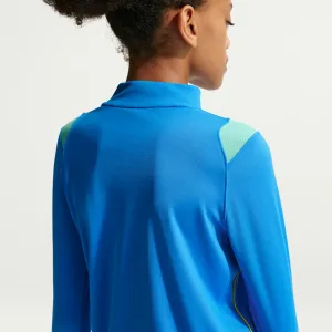 Alternative view of Brazil Academy Pro Big Kids' Nike Dri-FIT Soccer Knit Drill Top