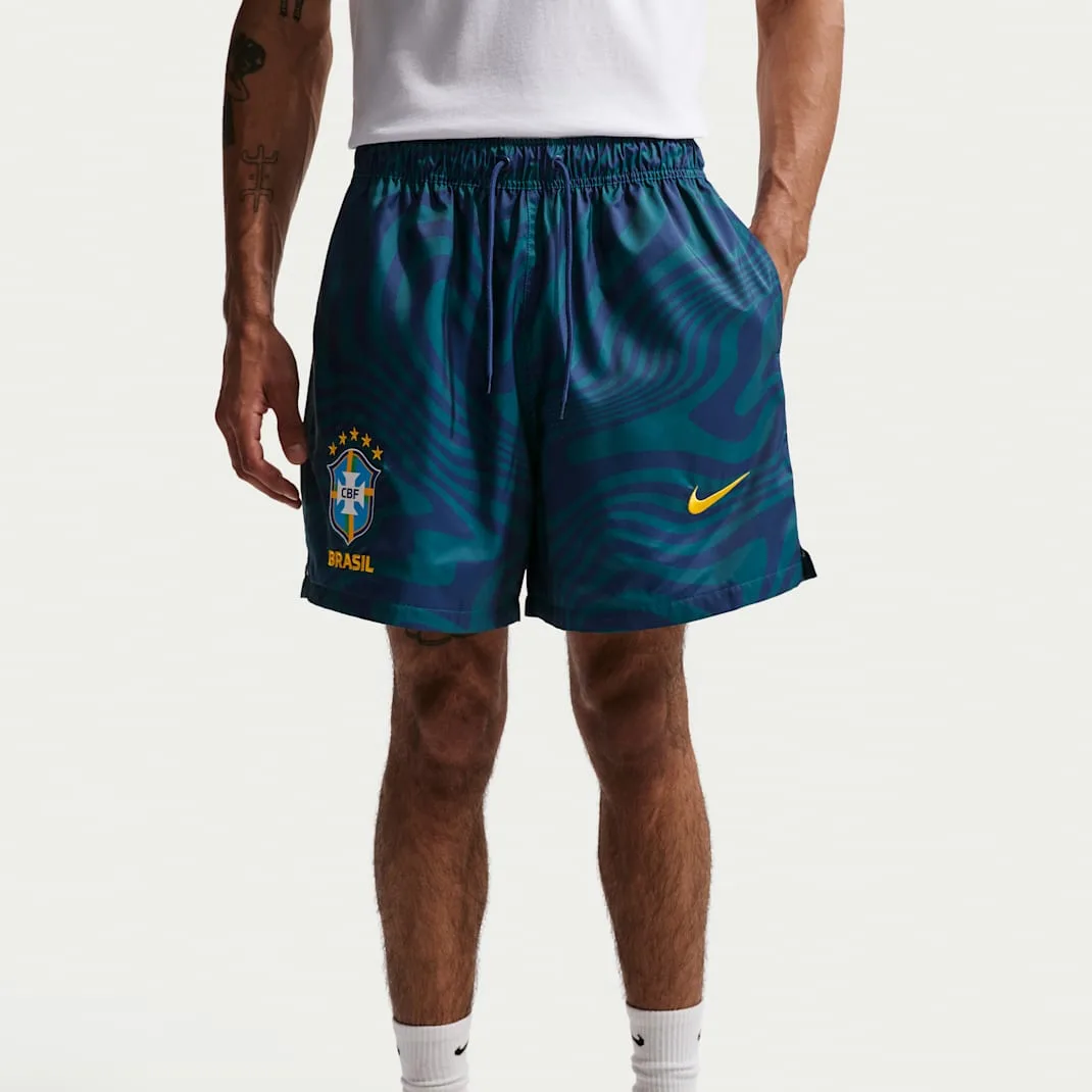 Brazil Club Men's Nike Soccer Flow Shorts - Image 5