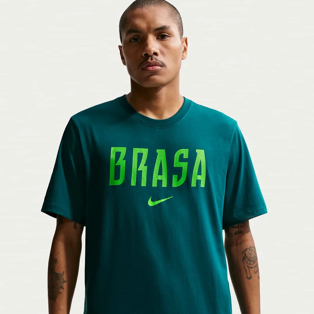 Brazil Men's Nike Soccer T-Shirt G - Image 6