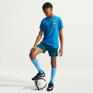 Alternative view of Brazil Strike Big Kids' Nike Soccer Dri-FIT Short-Sleeve Top