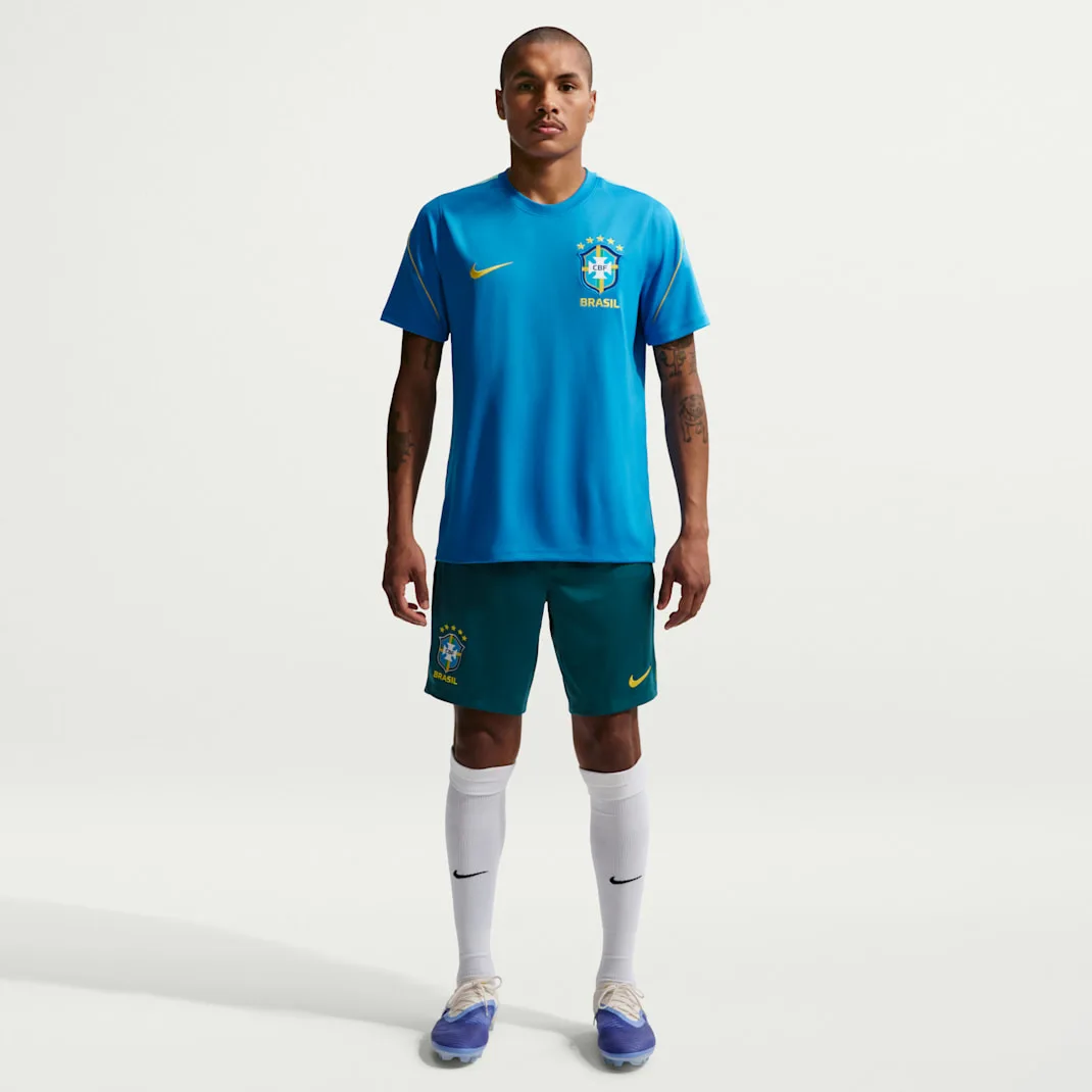 Brazil Strike Men's Nike Dri-FIT Soccer Knit Shorts - Image 6