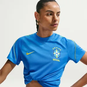 Alternative view of Brazil Strike Women's Nike Soccer Dri-FIT Short-Sleeve Top