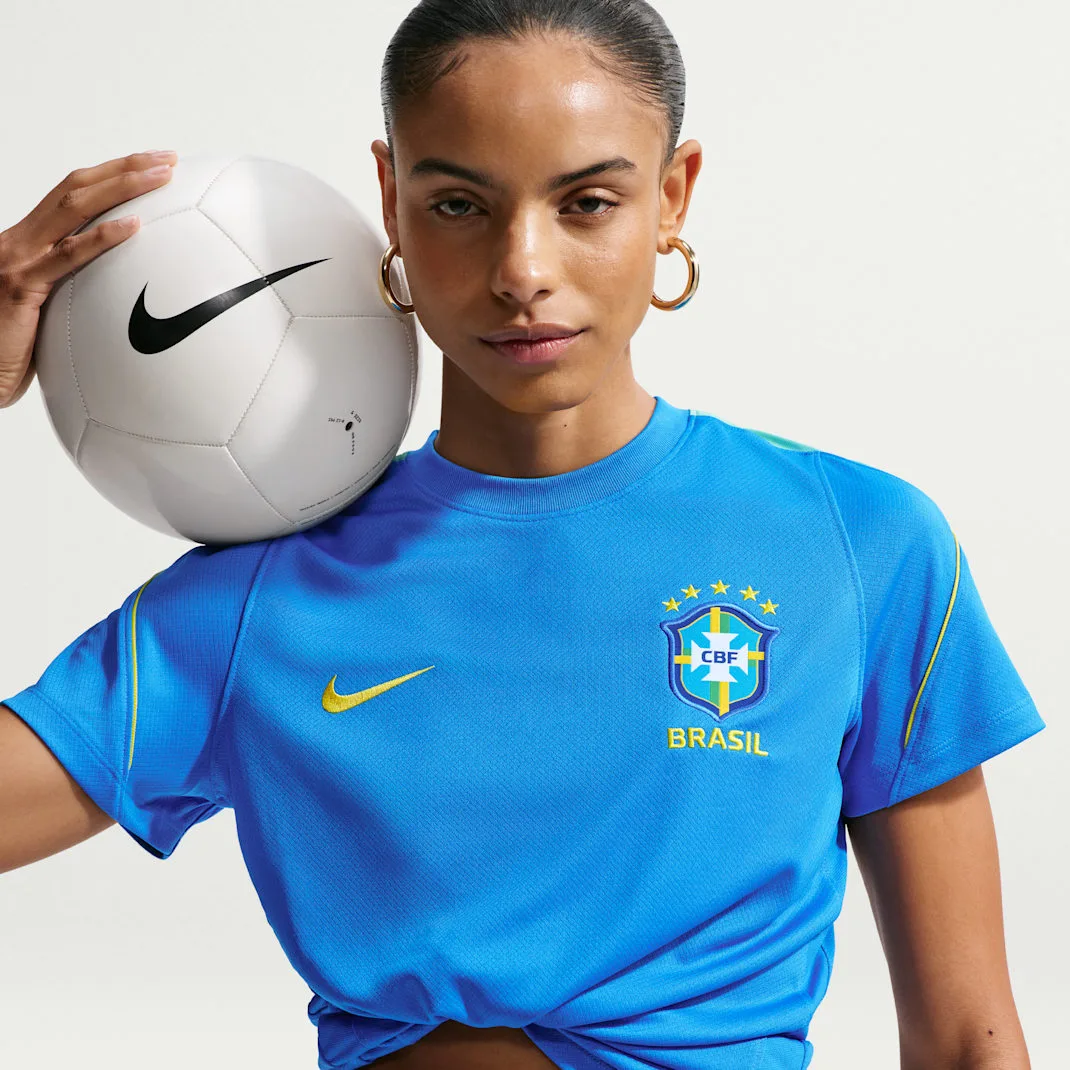 Brazil Strike Women's Nike Soccer Dri-FIT Short-Sleeve Top - Image 6