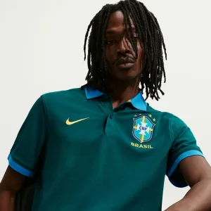 Alternative view of Brazil The Nike Polo Men's Nike Dri-FIT Soccer Polo