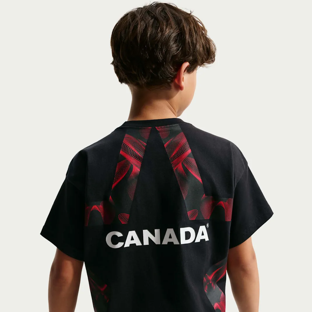 Canada Premium Goalkeeper Big Kids' Nike Soccer T-Shirt - Image 3