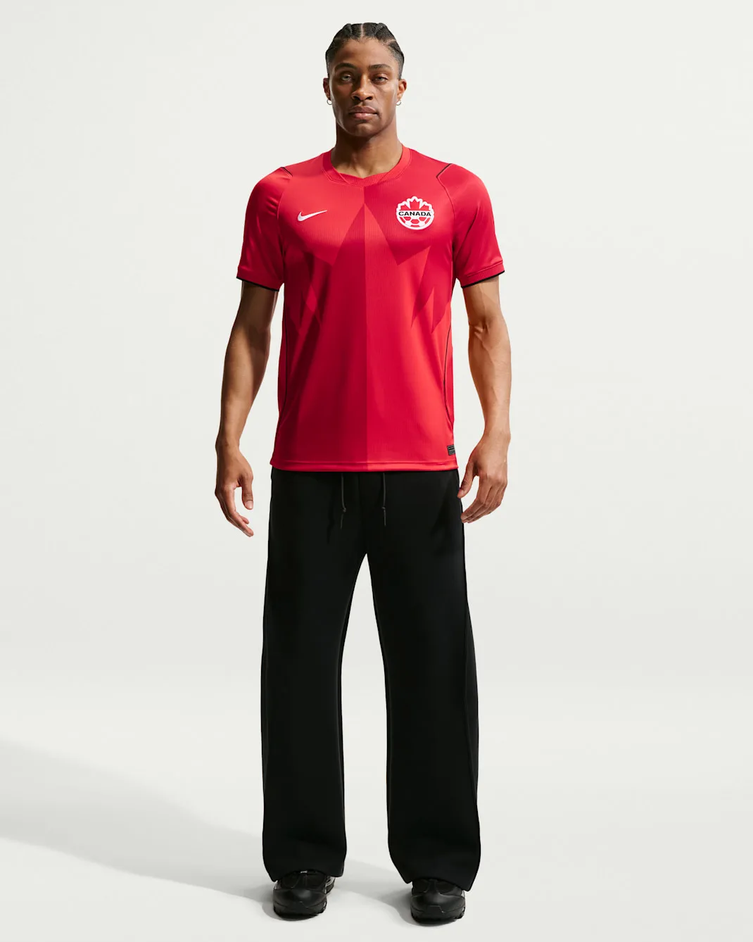 Superbly Comfortable Canada 2026 Men's Nike Dri-FIT Official Soccer Jersey - Official Team Apparel