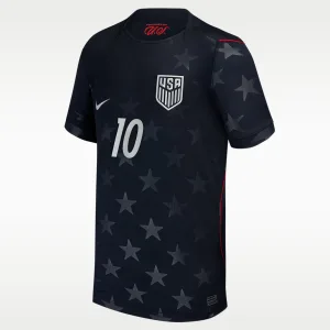 Alternative view of Christian Pulisic USMNT 2026 Stadium Away Big Kids' Nike Dri-FIT Soccer Jersey