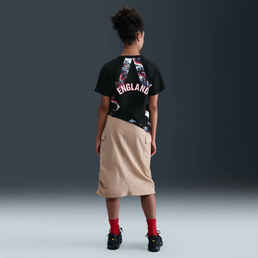 England Premium Goalkeeper Big Kids' Nike Soccer T-Shirt - Image 4