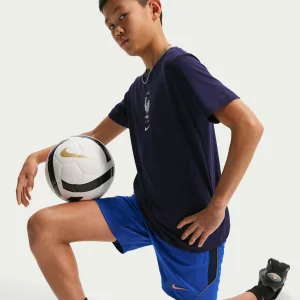 Alternative view of FFF Strike Big Kids' Nike Dri-FIT Soccer Knit Shorts