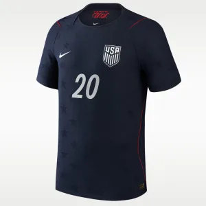 Alternative view of Folarin Balogun USMNT 2026 Match Away Men's Nike Dri-FIT ADV Soccer Jersey
