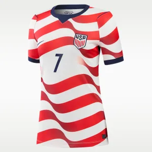 Alternative view of Giovanni Reyna USMNT 2026 Stadium Home Women's Nike Dri-FIT Soccer Jersey