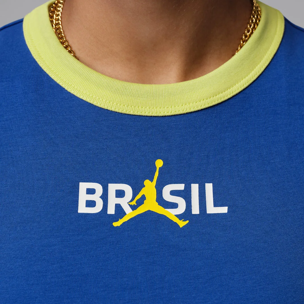 Jordan Women's Graphic Brazil Crewneck Shirt N - Image 4
