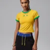 Ideally Reliable Brazil 2026 Women's Official Soccer Jersey - Authentic Fan Merchandise