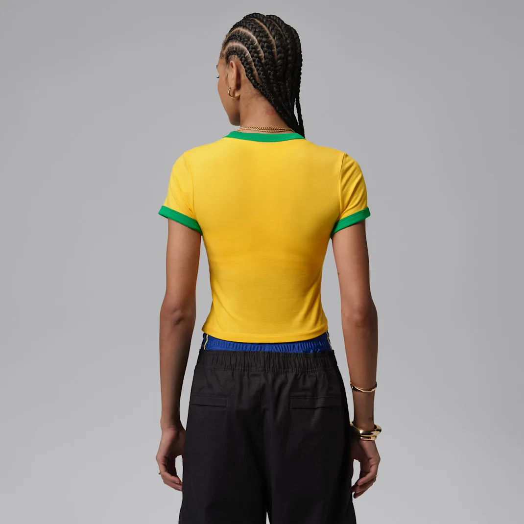 Jordan Women's Graphic Brazil Crewneck Shirt X - Image 5
